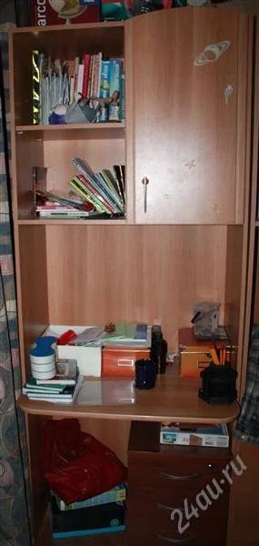 Лот: 2686919. Фото: 1. Шкаф секретер, пр-во Дядьково... Шкафы, шкафы-купе