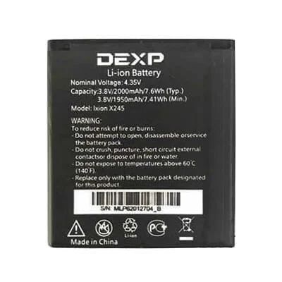 Лот: 22976256. Фото: 1. Аккумулятор Dexp Ixion X245. Аккумуляторы