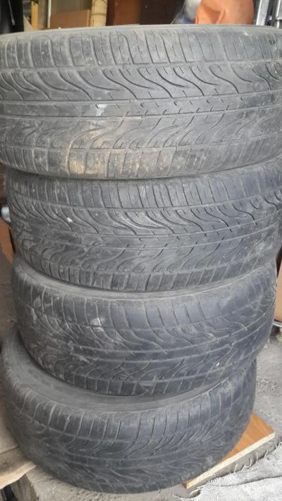 Лот: 11278703. Фото: 1. Продам Шины б/у Hankook 235/55... Шины