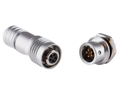 Лот: 21047040. Фото: 1. Авиационный мини разъем XS6 5pin. Разъёмы