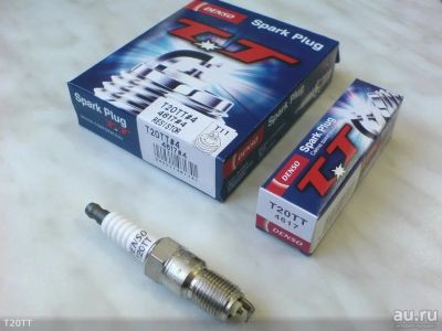 Лот: 17645767. Фото: 1. Свеча зажигания T20TT DENSO. Расходные материалы