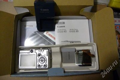 Лот: 189575. Фото: 1. Canon ixus30-неисправен! экран... Цифровые компактные