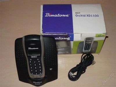 Лот: 779069. Фото: 1. Цифровой радиотелефон BINATONE... DECT и радиотелефоны