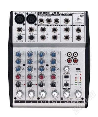 Лот: 346255. Фото: 1. Микшер Eurorack UB 802. Микшеры, предусилители, микрофонные эффекты
