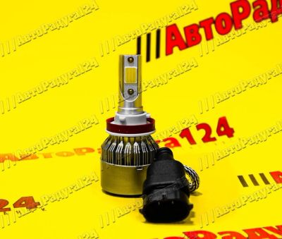Лот: 18653068. Фото: 1. АВТОЛАМПА LED H11 12v-24v AMP... Оптика и освещение