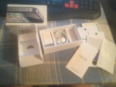 Лот: 2168014. Фото: 1. Iphone 4S черный 16г куплен в... Смартфоны