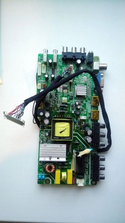 Лот: 12833400. Фото: 1. main-board JUC7.00081373 Rolsen... Печатные платы