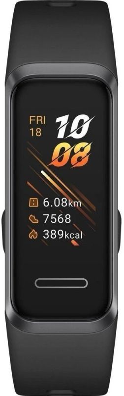 Лот: 16857449. Фото: 1. Фитнес-браслет Huawei Band 4 Черный... Смарт-часы, фитнес-браслеты, аксессуары