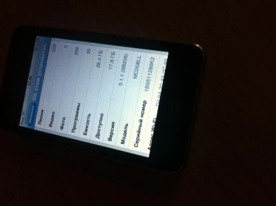 Лот: 4195066. Фото: 1. ipod touch 3 32gb торг !!!!повторно... Плееры