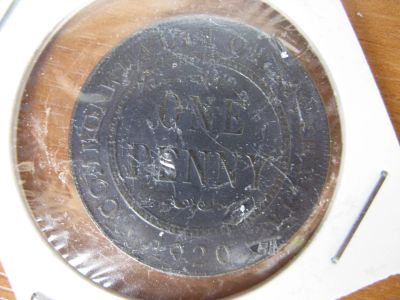 Лот: 15785716. Фото: 1. Австралия 1 пенни 1920 года. Отличная... Австралия и Океания