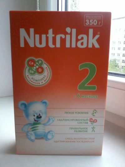 Лот: 11808992. Фото: 1. детская молочная смесь Nutrilak... Детское питание