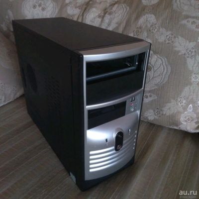 Лот: 13264922. Фото: 1. Корпус чёрный mATX. Корпуса, блоки питания