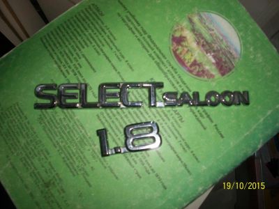 Лот: 6137614. Фото: 1. Шильдик на скотче. Бери и клей... Детали тюнинга