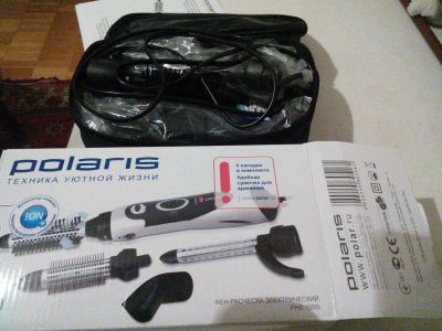 Лот: 4795537. Фото: 1. фен-расческа Polaris PHS 1055i. Укладка и стрижка волос, бритьё, эпиляция