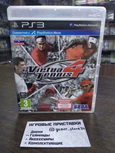 Лот: 16851042. Фото: 1. Virtua Tennis 4. Лицензионный... Игры для консолей