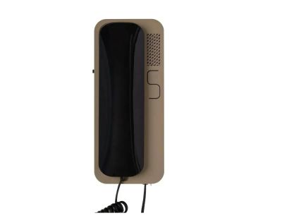 Лот: 20363544. Фото: 1. Трубка Unifon Smart U чёрно-бежевая... Домофонные системы