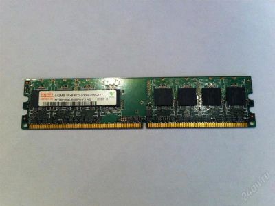Лот: 918661. Фото: 1. Hunix DDR2 512MB PC2-5300U-555-12. Оперативная память