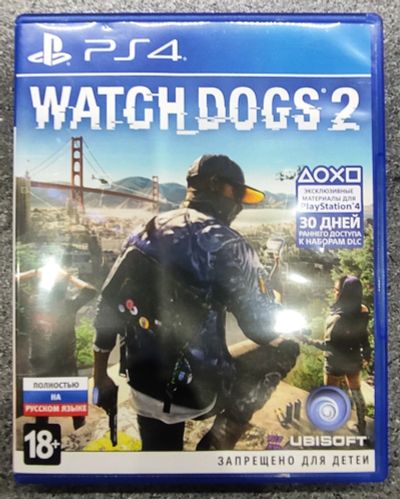 Лот: 19248500. Фото: 1. Watch Dogs 2 PS4. Игры для консолей