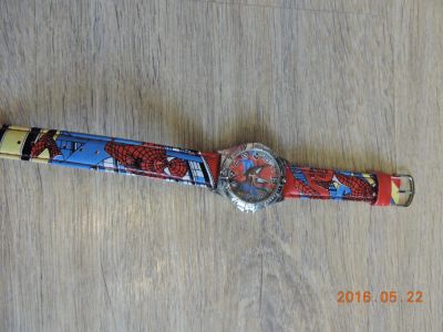 Лот: 7577817. Фото: 1. Часы детские (Человек паук). Другое (дети растут)