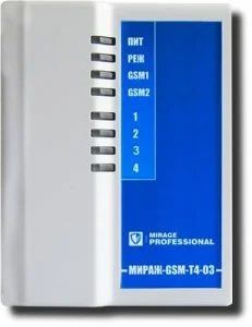 Лот: 16755021. Фото: 1. Контроллер Мираж-GSM-T4-03. Cистемы контроля и управления доступом (СКУД)