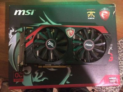 Лот: 11262541. Фото: 1. MSI gaming Radeon R9 270X. Видеокарты