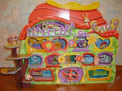Лот: 1775092. Фото: 1. Дом для зверушек Littlest PetShop. Куклы и аксессуары