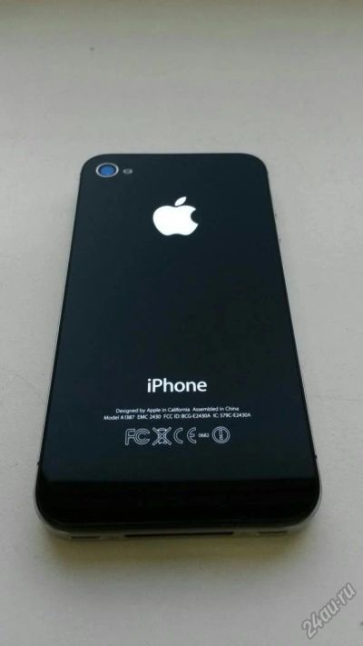 Лот: 6472379. Фото: 1. Iphone 4s 16 gb черный,идеальное... Смартфоны