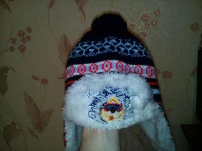 Лот: 9970817. Фото: 1. Зимняя шапка для мальчика. Головные уборы