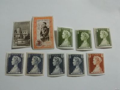 Лот: 17064954. Фото: 1. Монако; марки; 1950; Prince Rainier... Марки