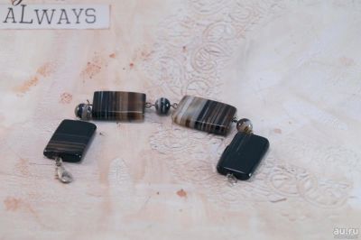 Лот: 9169911. Фото: 1. Браслет из агата. Браслеты