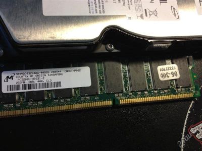 Лот: 2515248. Фото: 1. ОЗУ DDR1 256MB PC3200 400MHz. Оперативная память