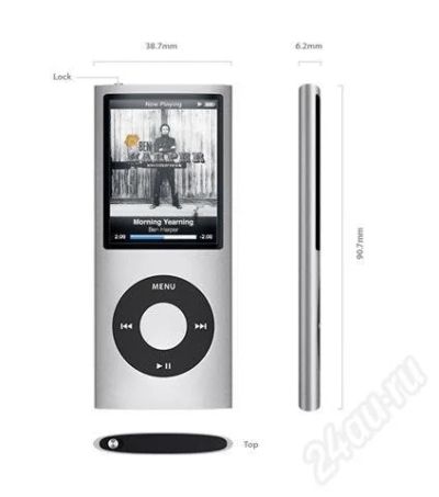 Лот: 559862. Фото: 1. Ipod Nano 4G 8Gb. Плееры