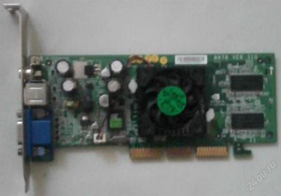 Лот: 2217545. Фото: 1. Видеокарта AGP 64 Mb MSI Nvidia... Видеокарты
