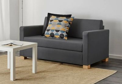 Лот: 15071875. Фото: 1. Диван IKEA-раскладной+чехол. Диваны