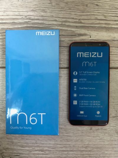 Лот: 12670990. Фото: 1. Смартфон Meizu M6T, 2GB/16GB... Смартфоны