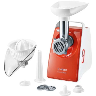 Лот: 12021219. Фото: 1. Мясорубка BOSCH MFW 3630I белый... Кухонная