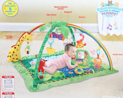Лот: 6154441. Фото: 1. Развивающий коврик Fitch baby. Развивающие