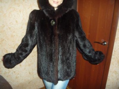 Лот: 3091045. Фото: 1. Шуба короткая из сурка. Верхняя одежда