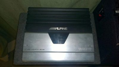Лот: 4652795. Фото: 1. Усилитель Alpine MRV-T420. Усилители
