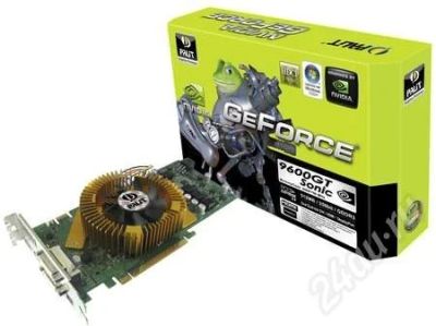 Лот: 720504. Фото: 1. Видеокарта GeForce 9600GT. Видеокарты