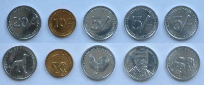 Лот: 6902043. Фото: 1. Сомалиланд. Набор монет UNC №9187. Африка
