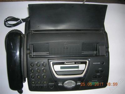 Лот: 994503. Фото: 1. Факсимильный аппарат Panasonic... Факсы, автоответчики