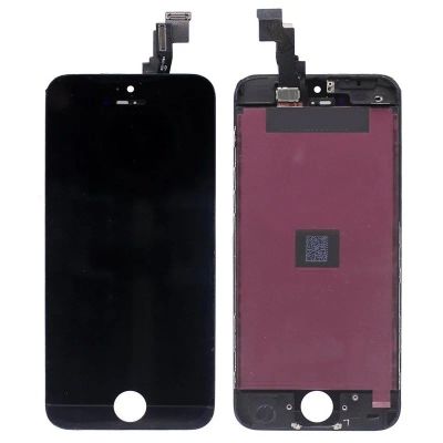Лот: 12068979. Фото: 1. Дисплей iPhone 5C в сборе Черный... Дисплеи, дисплейные модули, тачскрины