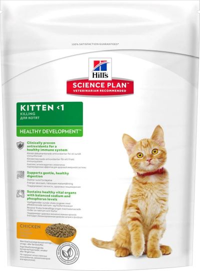 Лот: 13936503. Фото: 1. Hills Kitten Chiken Хиллc Сухой... Корма