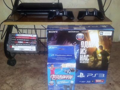 Лот: 4595850. Фото: 1. Sony Play Station 3 (черный). Игровые приставки, консоли