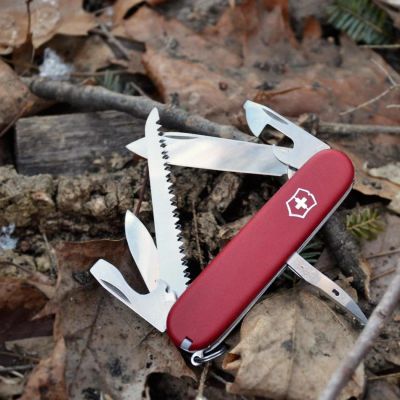 Лот: 7838390. Фото: 1. Швейцарский нож Victorinox Hiker... Ножи, топоры