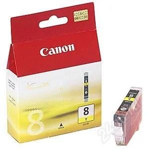 Лот: 1637558. Фото: 1. Картридж струйный Canon CLI-8Y. Картриджи, расходные материалы