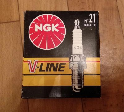 Лот: 10855759. Фото: 1. Свеча зажигания NGK V-LINE 21... Расходные материалы