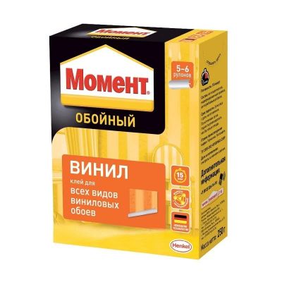 Лот: 12930060. Фото: 1. Клей Henkel обойный &quot;Момент... Клеи, герметики, пена монтажная, клейкие ленты