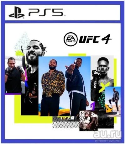 Лот: 16956318. Фото: 1. UFC 4. Игра для PS5. Русс. субтитры... Игры для консолей